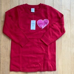 Baby Gap Tunic Love Sweater
